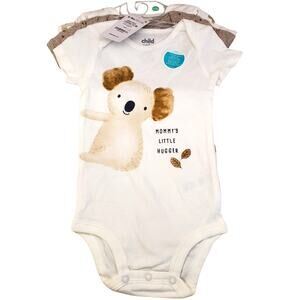 Carters Baby Boy Koala Body Suit 3 Piece 6-9 Months NEW Cotton